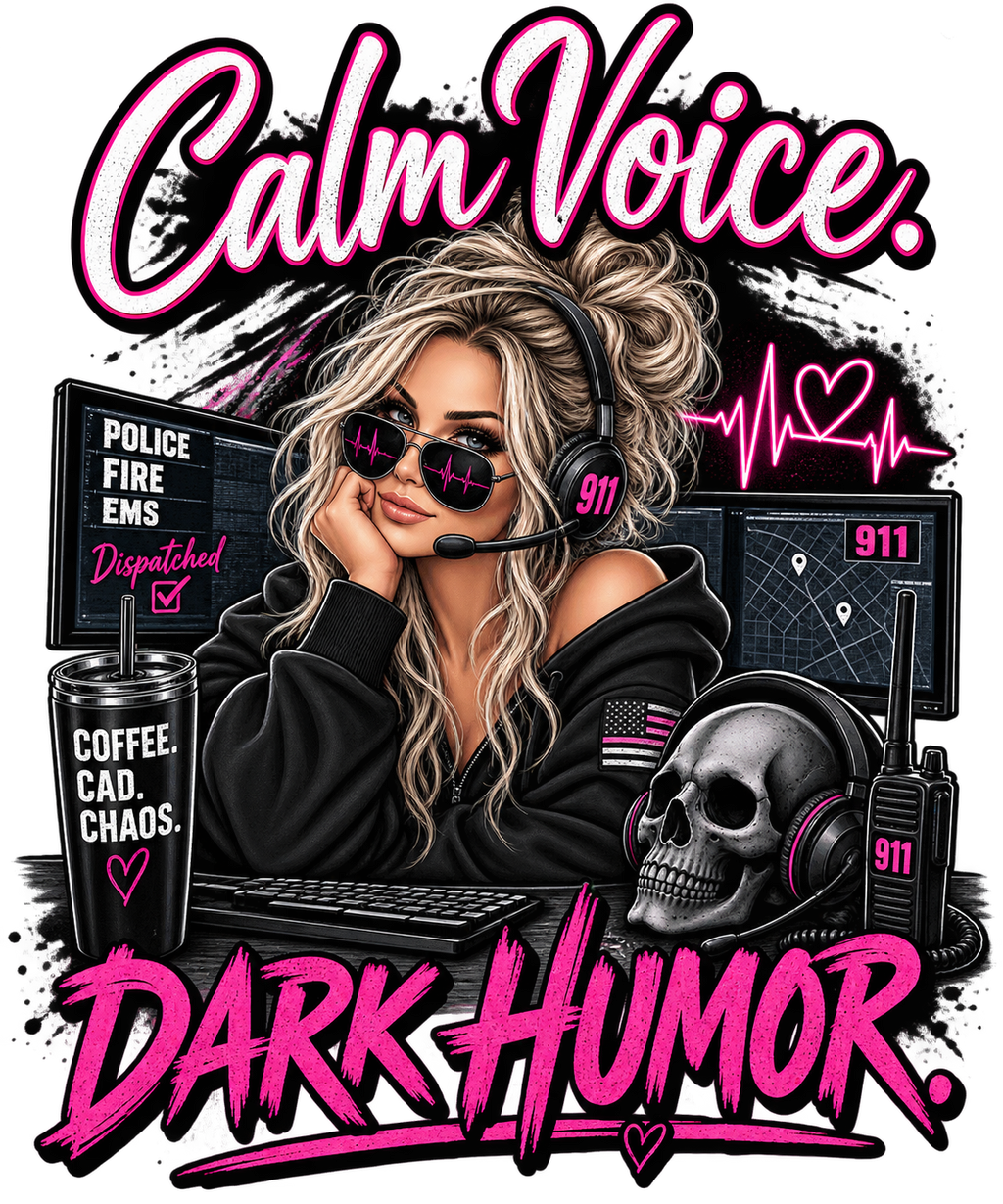 Calm Voice Dark Humor